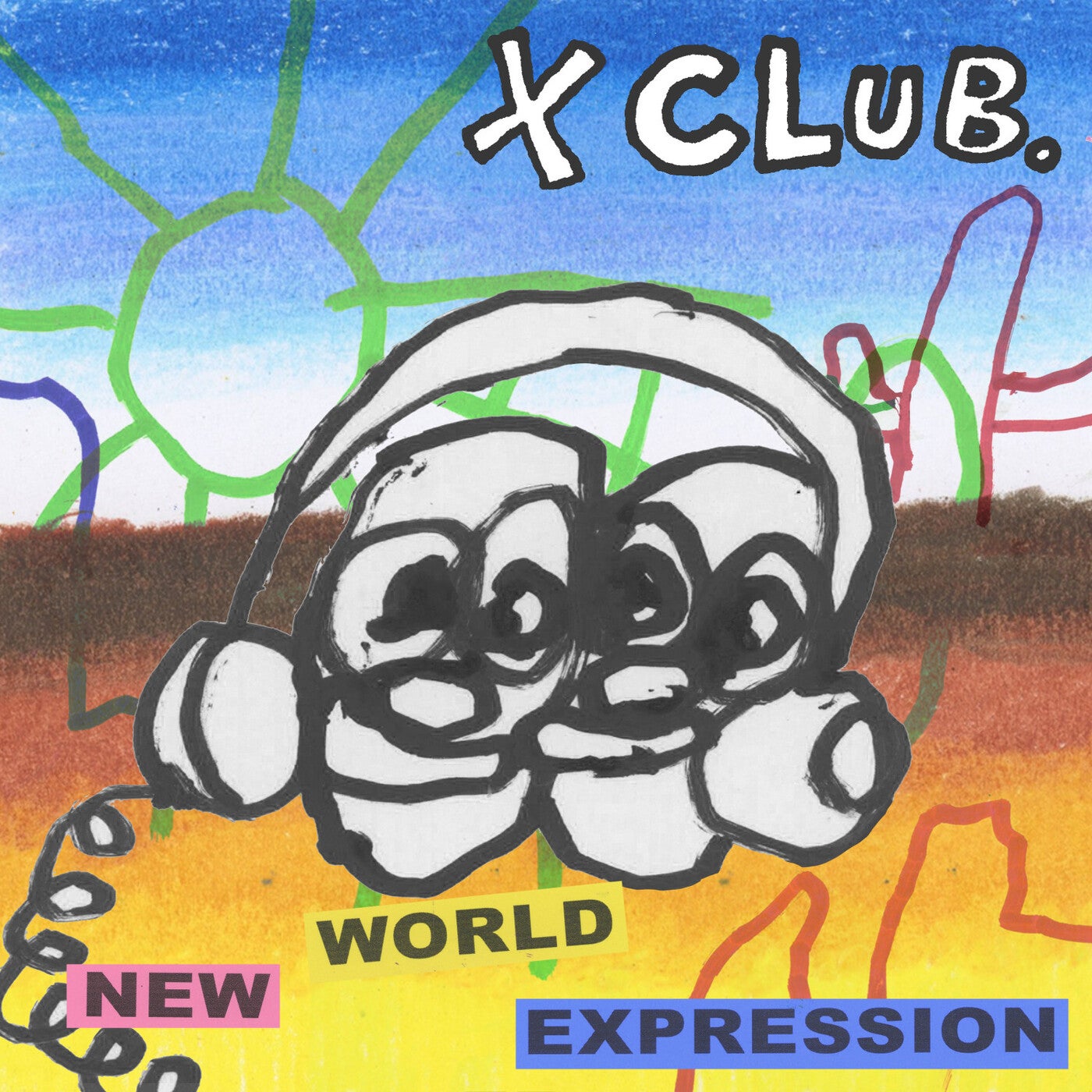 Cover - X CLUB. - This Subwoofer Addiction is Getting Out of Hand (Original Mix)