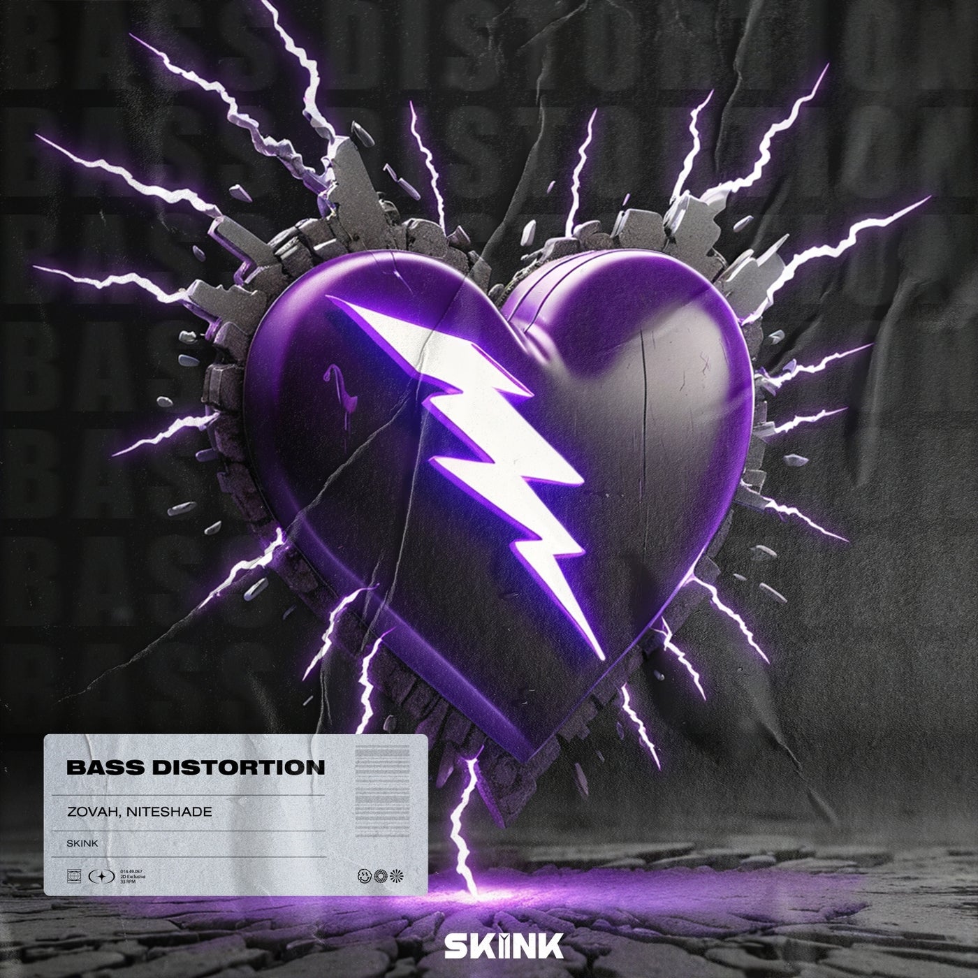 Cover - Zovah, NITESHADE - Bass Distortion (Extended Mix)