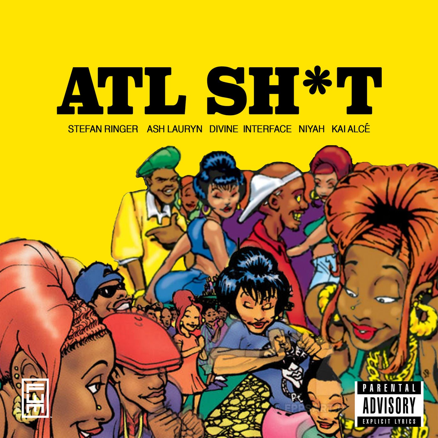 Cover - Kai Alce, Stefan Ringer, Divine Interface, Ash Lauryn, Niyah - ATL Sh*t (feat. Ash Lauryn, Kai Alce, Niyah, Divine Interface) & Divine Interface (Original Mix)