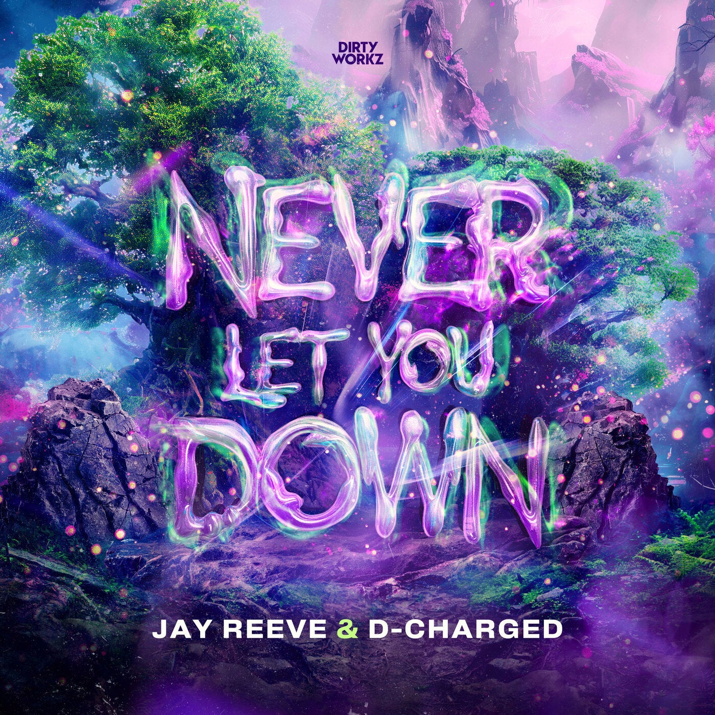 Cover - D-Charged, Jay Reeve - Never Let You Down (Extended Mix)