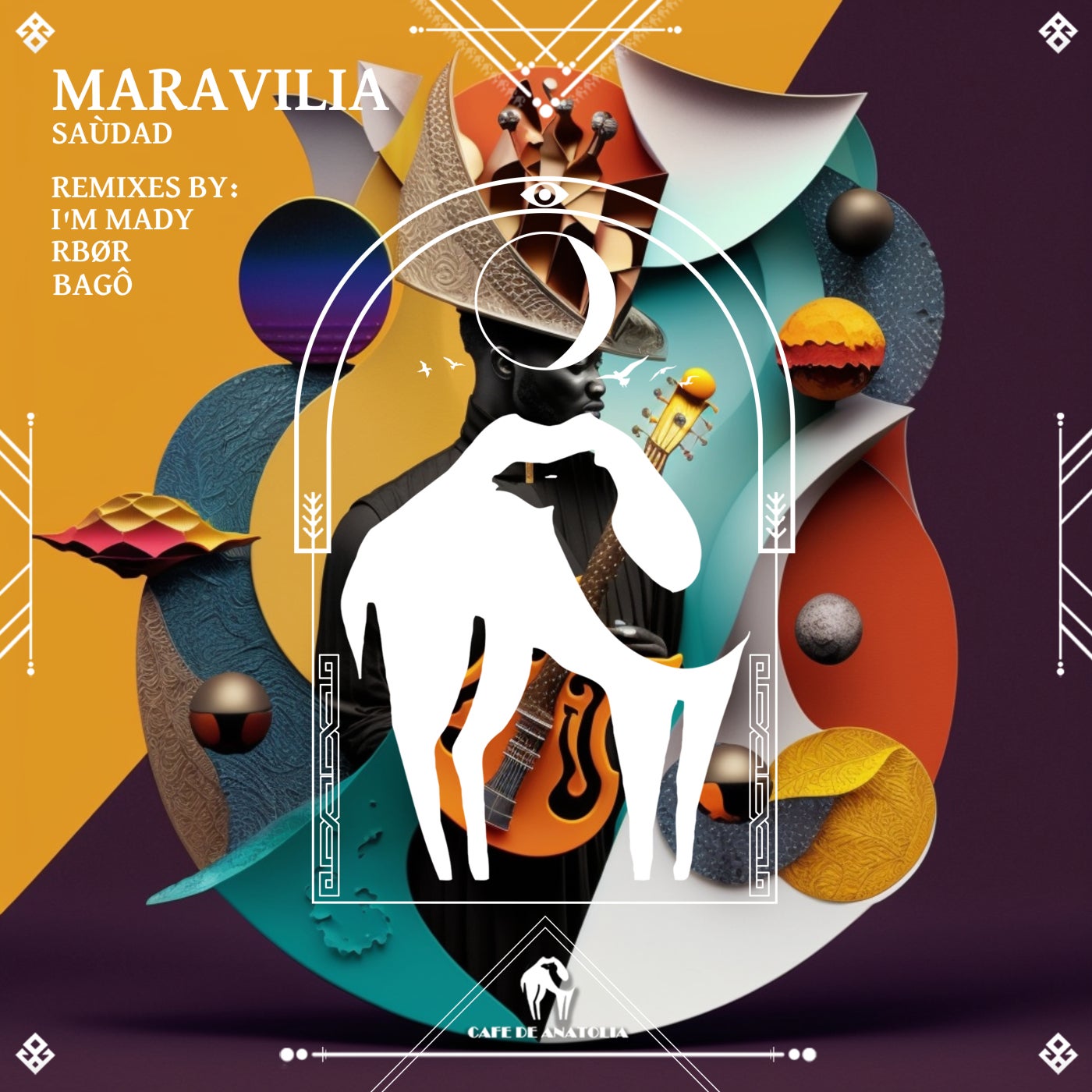 Cover - Cafe De Anatolia, Saùdad - Maravilia (RBØR Remix)