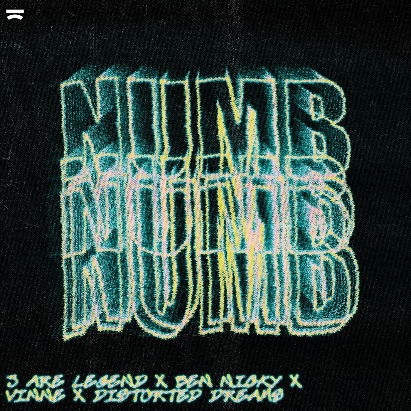 Cover - Ben Nicky, VINNE, 3 Are Legend, Distorted Dreams - Numb (Extended Mix)