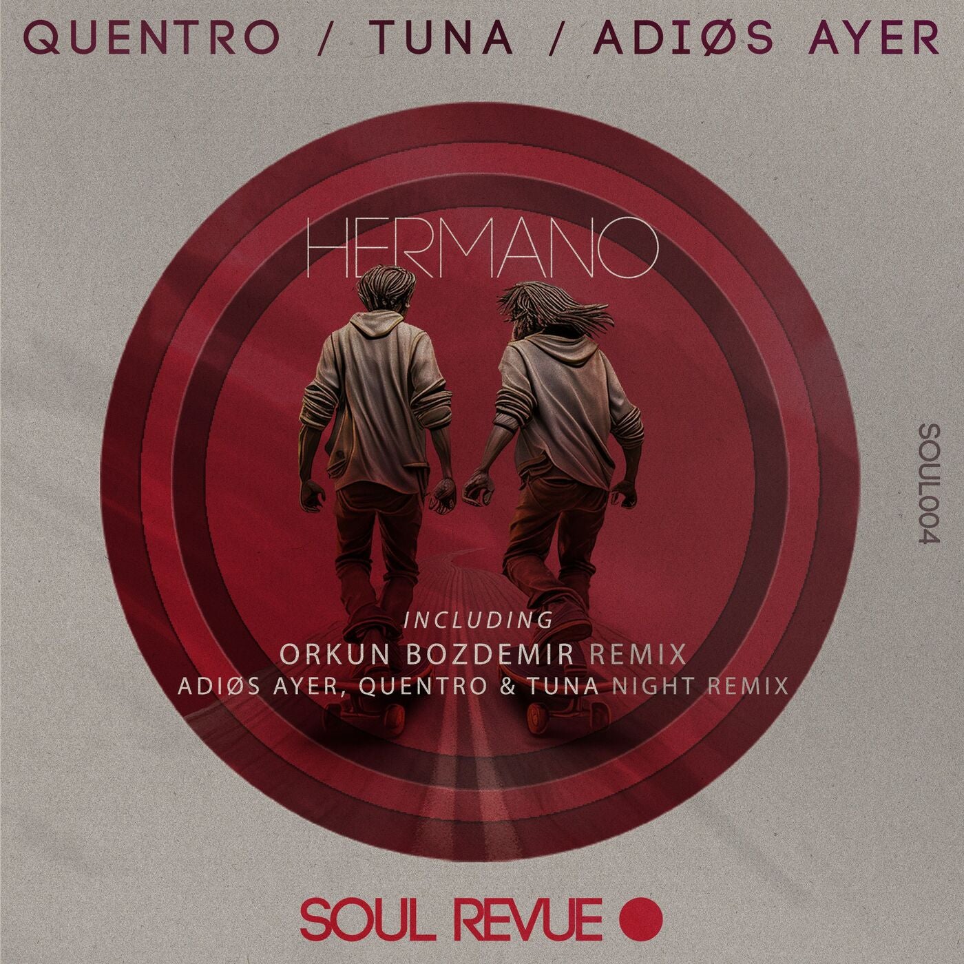 Cover - Tuna, Quentro, ADIOS AYER - Hermano (Second Version)