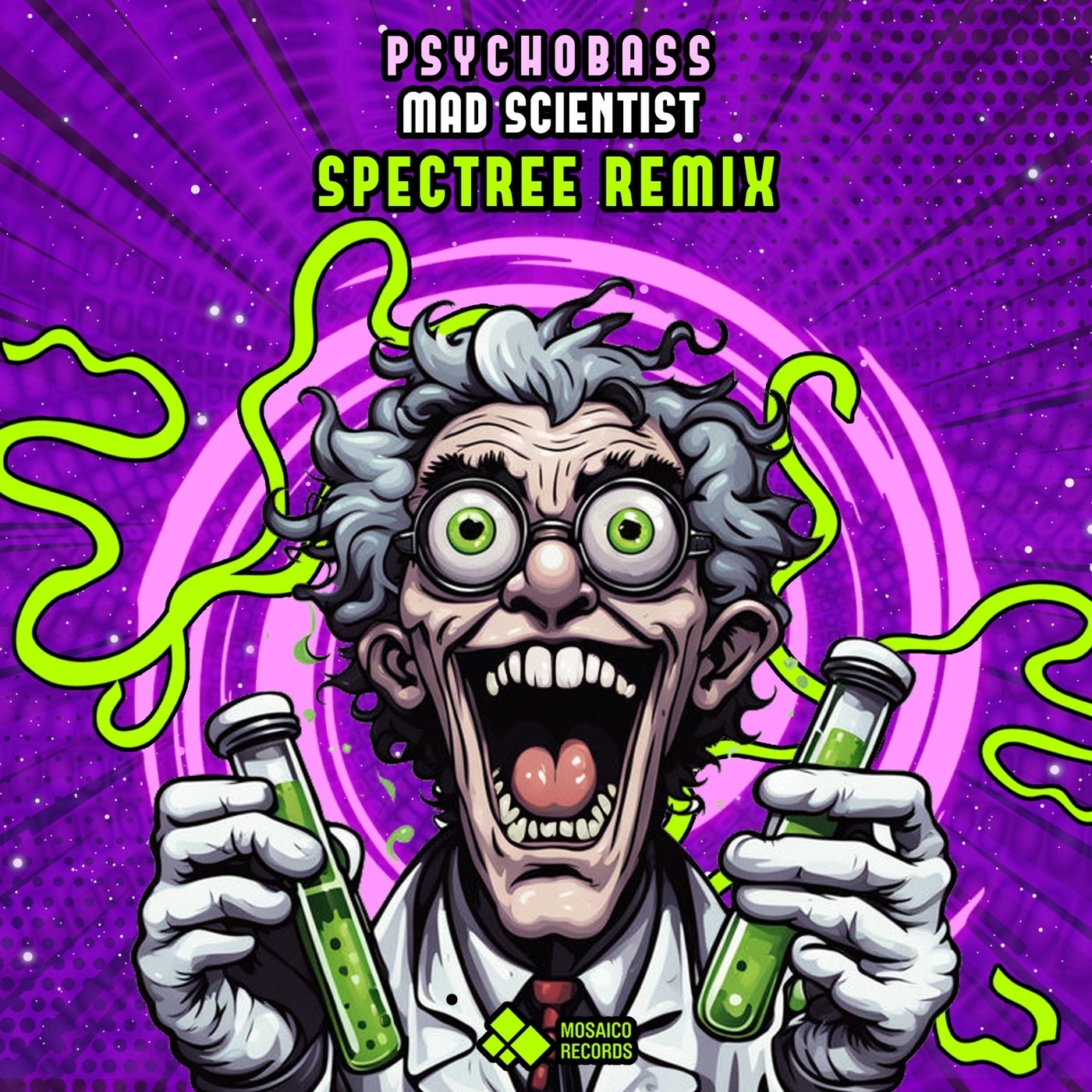 Cover - Psychobass - Mad Scientist (Spectree Remix)