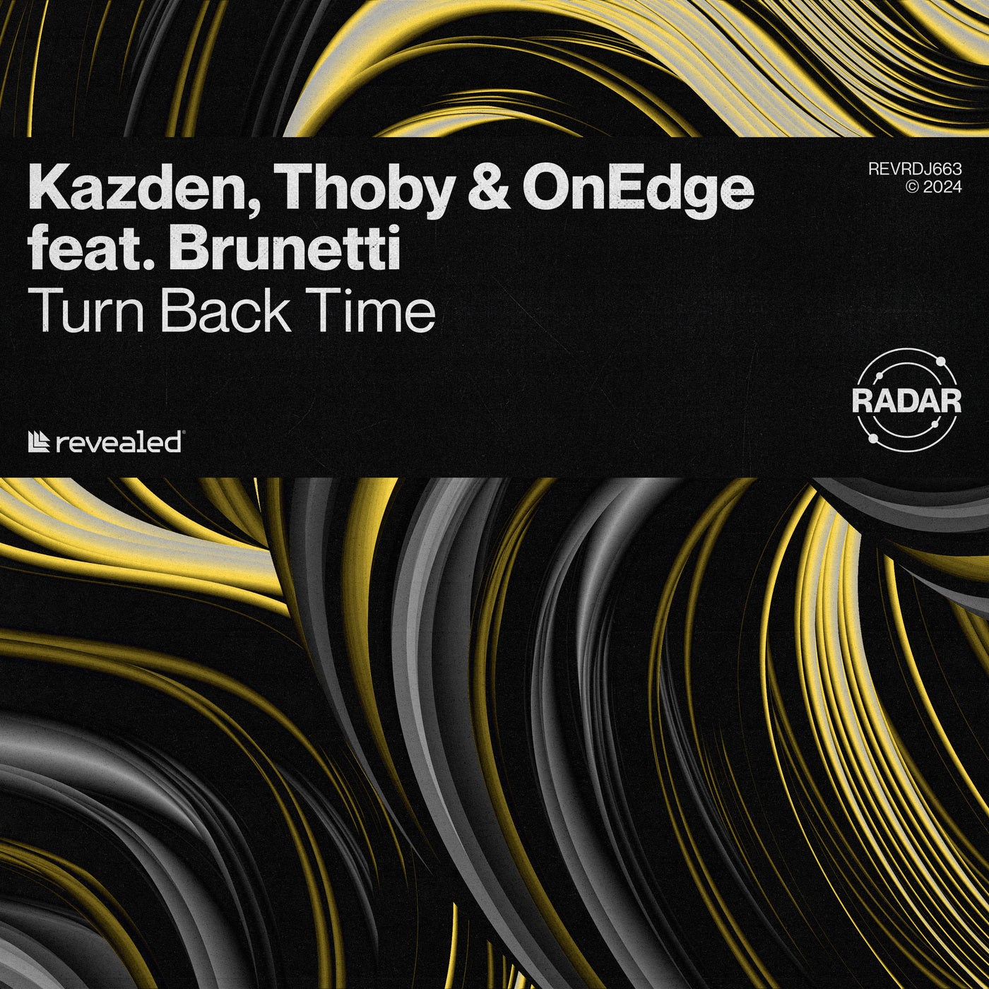Cover - Thoby, Kazden, Brunetti, OnEdge - Turn Back Time feat. Brunetti (Extended Mix)