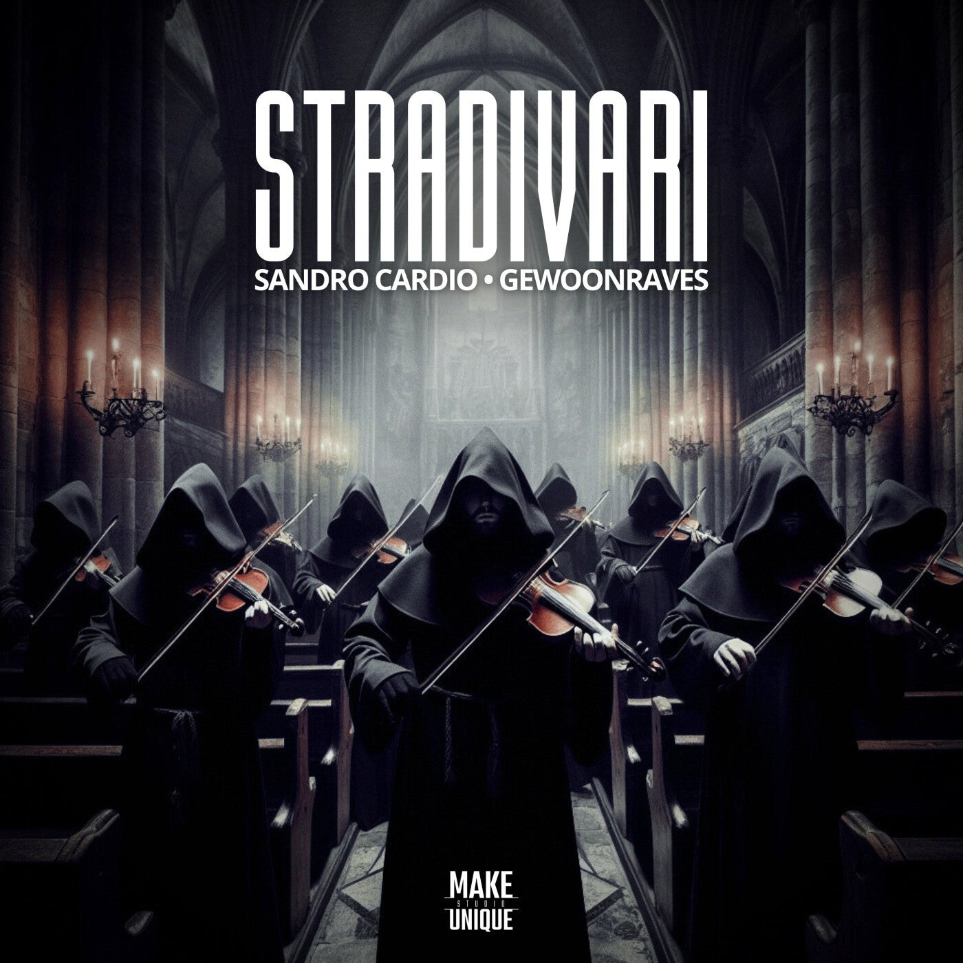 Cover - GEWOONRAVES, AEXTRAX, Sandro Cardio - Stradivari (Original Mix)