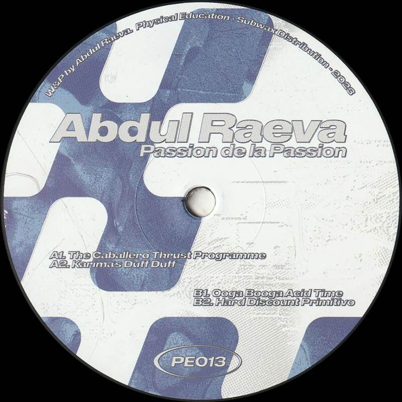 Cover - Abdul Raeva - The Caballero Thrust Programme (Original Mix)