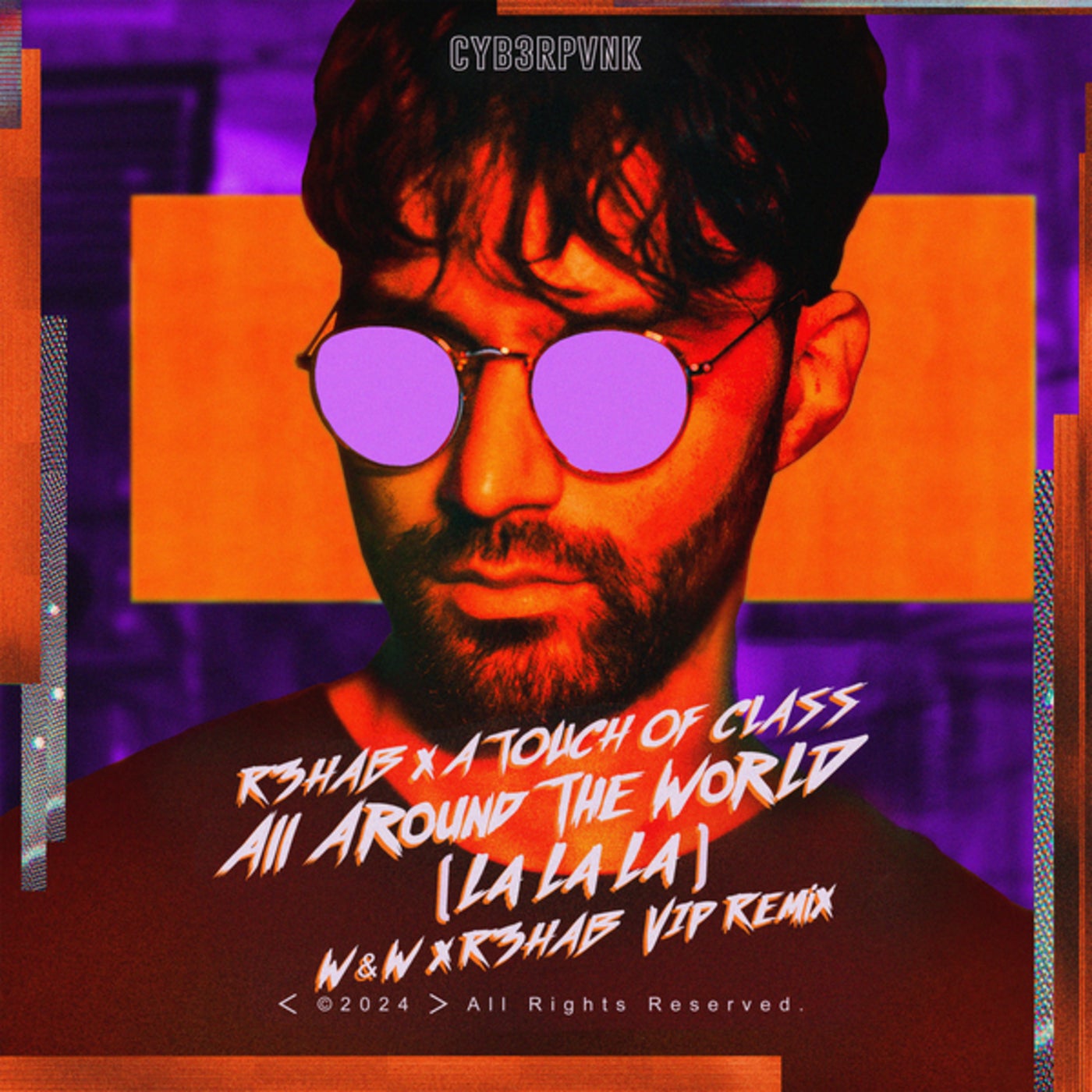 Cover - A Touch Of Class, R3HAB - All Around The World (La La La) (La La La)