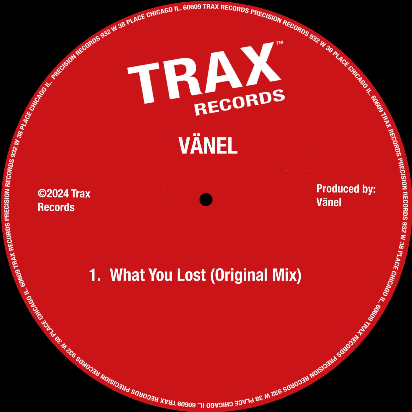 Cover - Vanel - What You Lost (Original Mix)