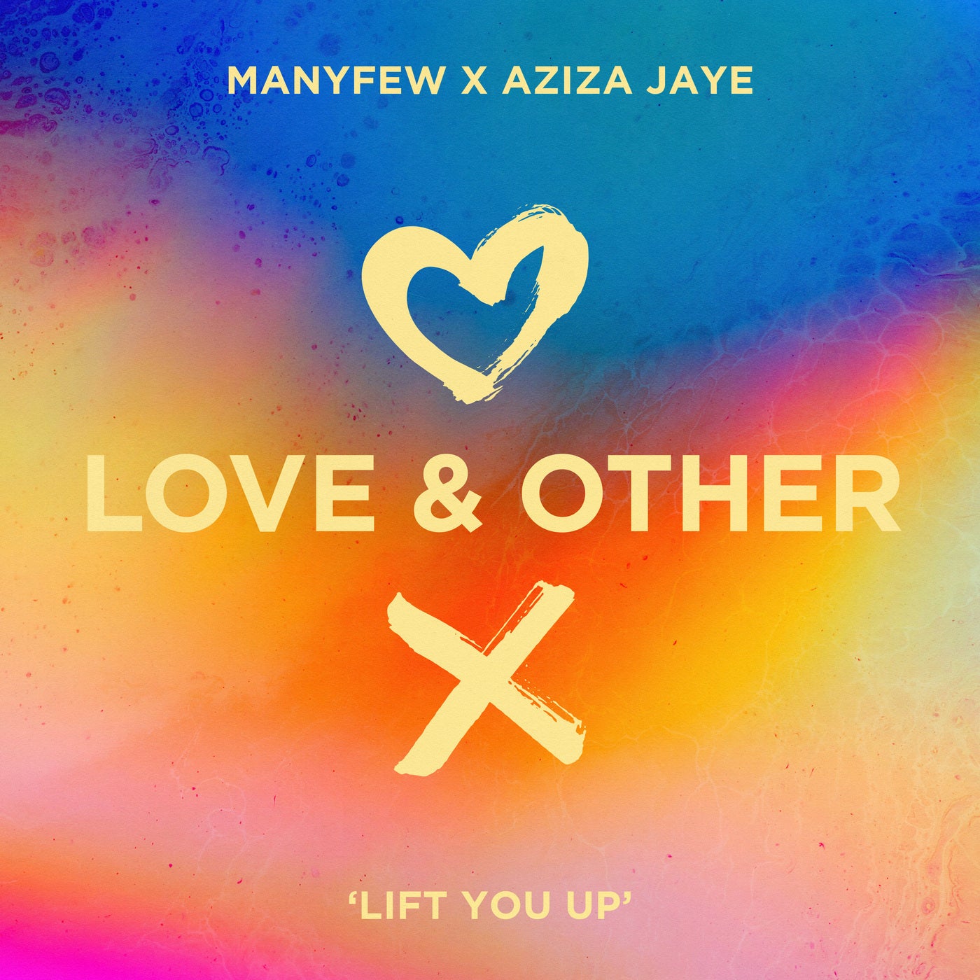 Cover - ManyFew, Aziza Jaye - Lift You Up (Extended Mix)