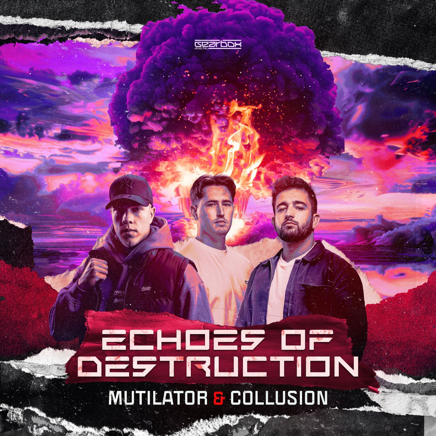 Cover - Mutilator, Collusion - ECHOES OF DESTRUCTION (Extended Mix)