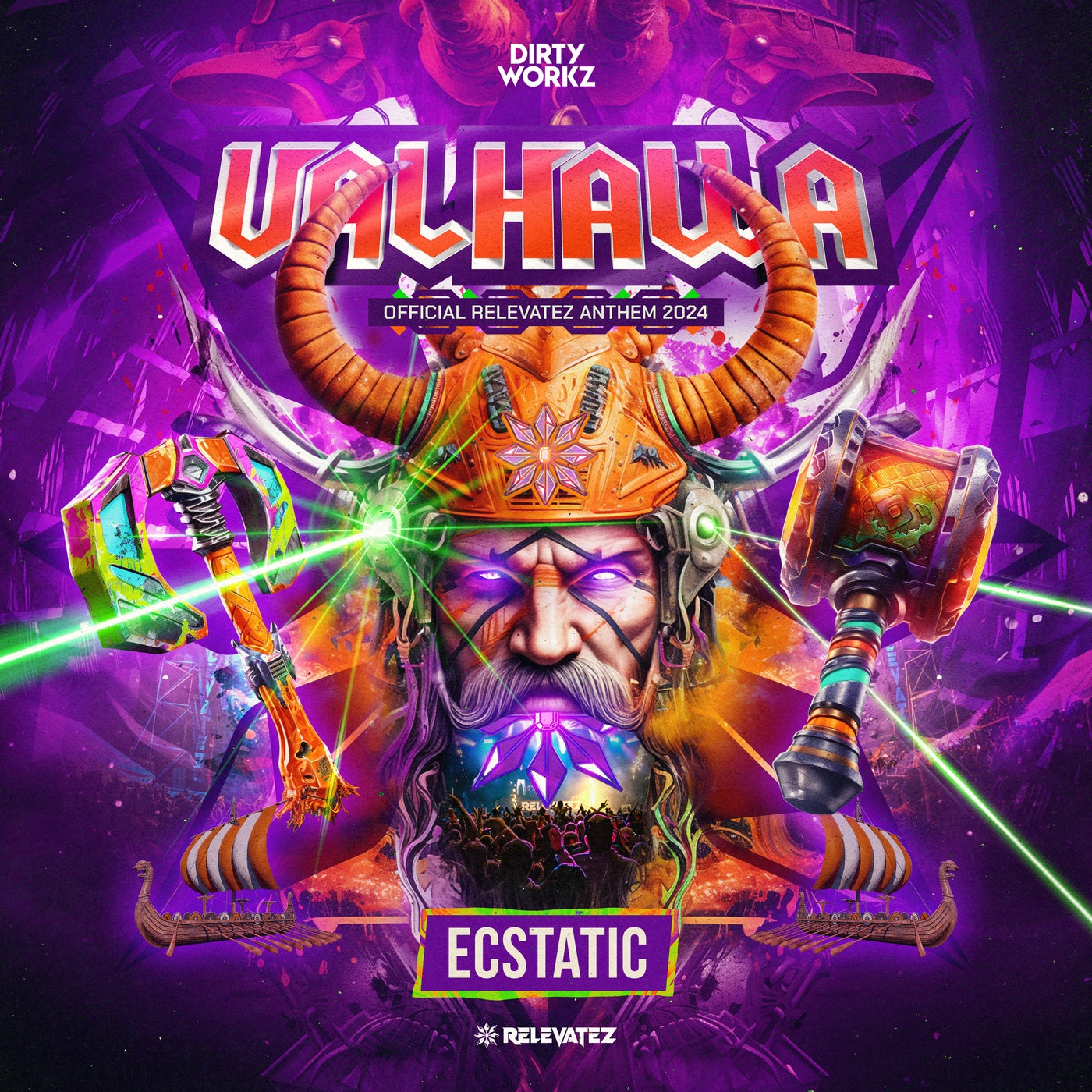 Cover - Ecstatic - Valhalla (Official Relevatez Anthem 2024) (Extended Mix)