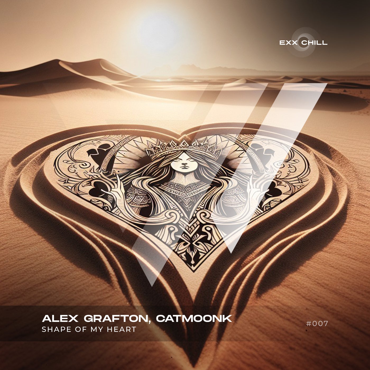 Cover - Alex Grafton, CATMOONK - Shape Of My Heart (Extended Mix)