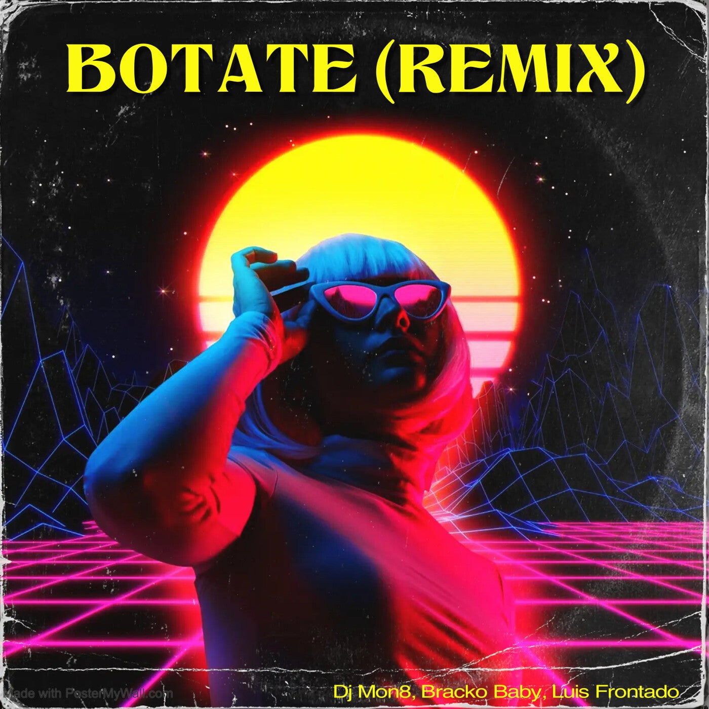 Cover - Dj Mon8, Bracko Baby, Luis Frontado - Botate (Remix) (Original Mix)