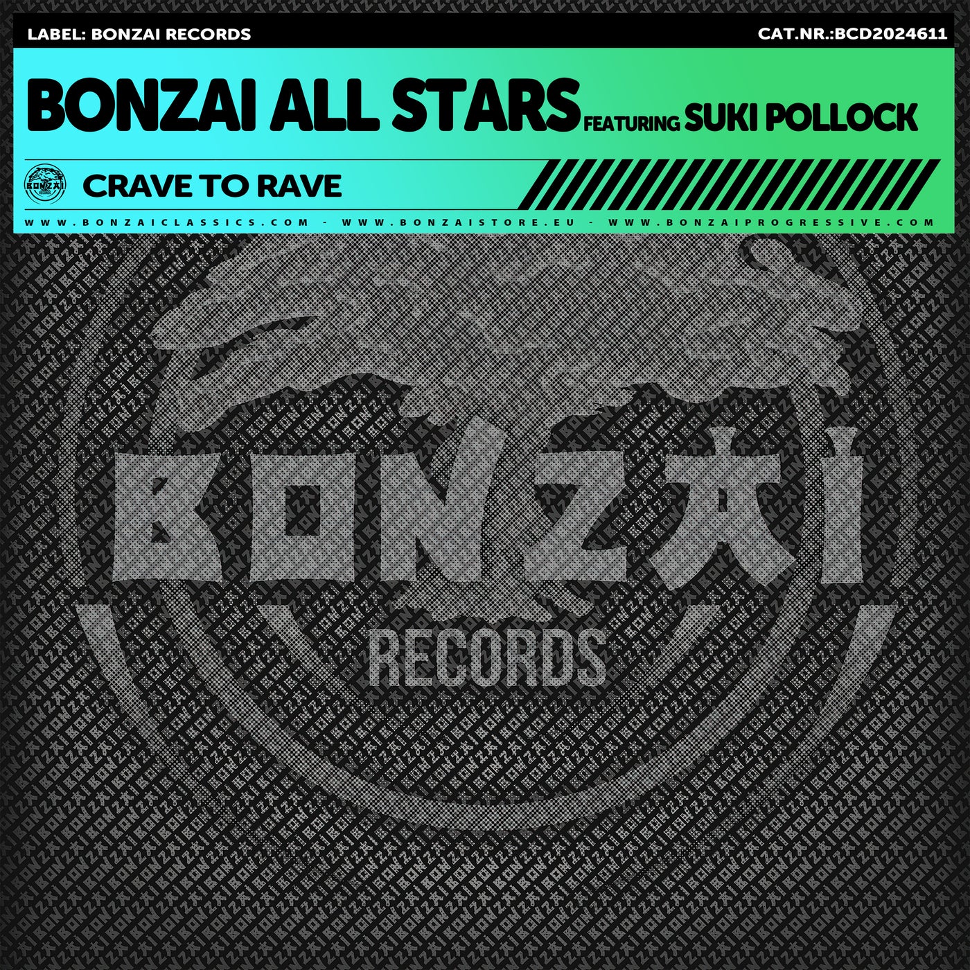 Cover - Bonzai All Stars, Suki Pollock - Crave to Rave feat. Suki Pollock (Original Mix)