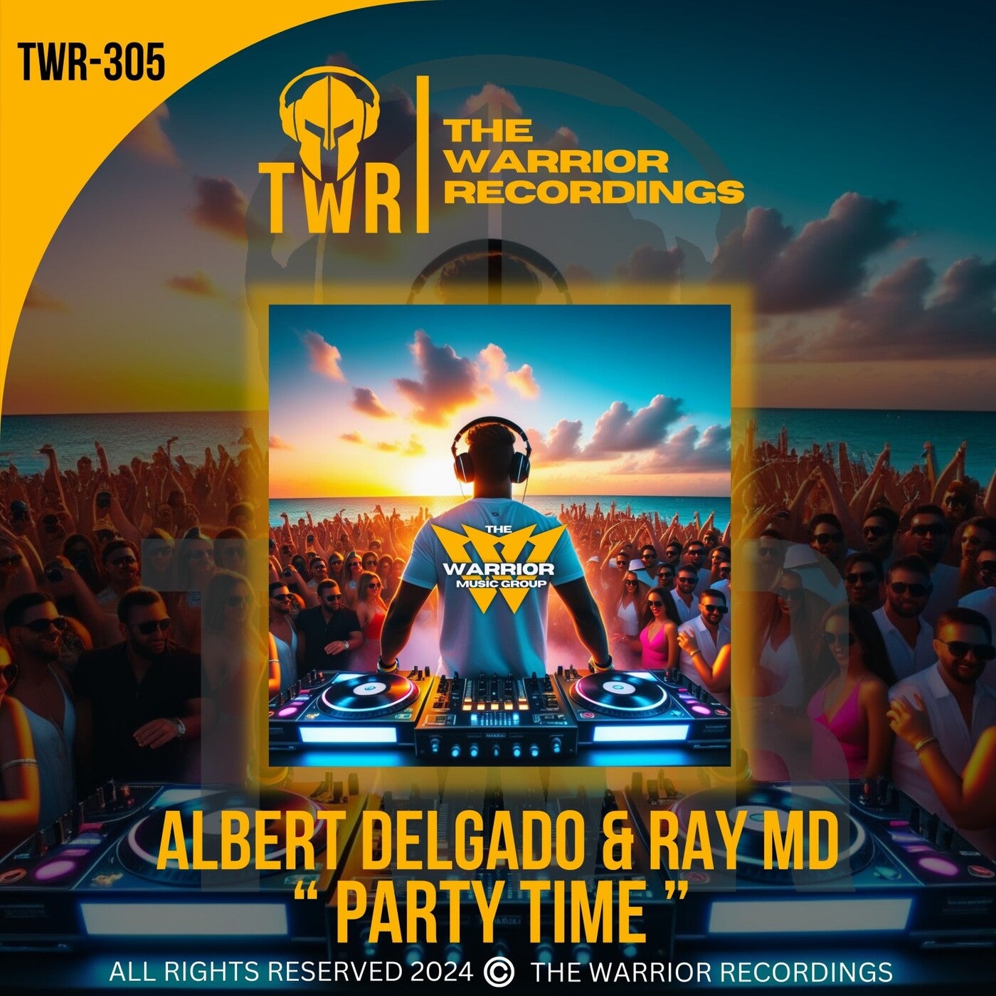 Cover - Ray MD, Albert Delgado - Party Time (Original Mix)
