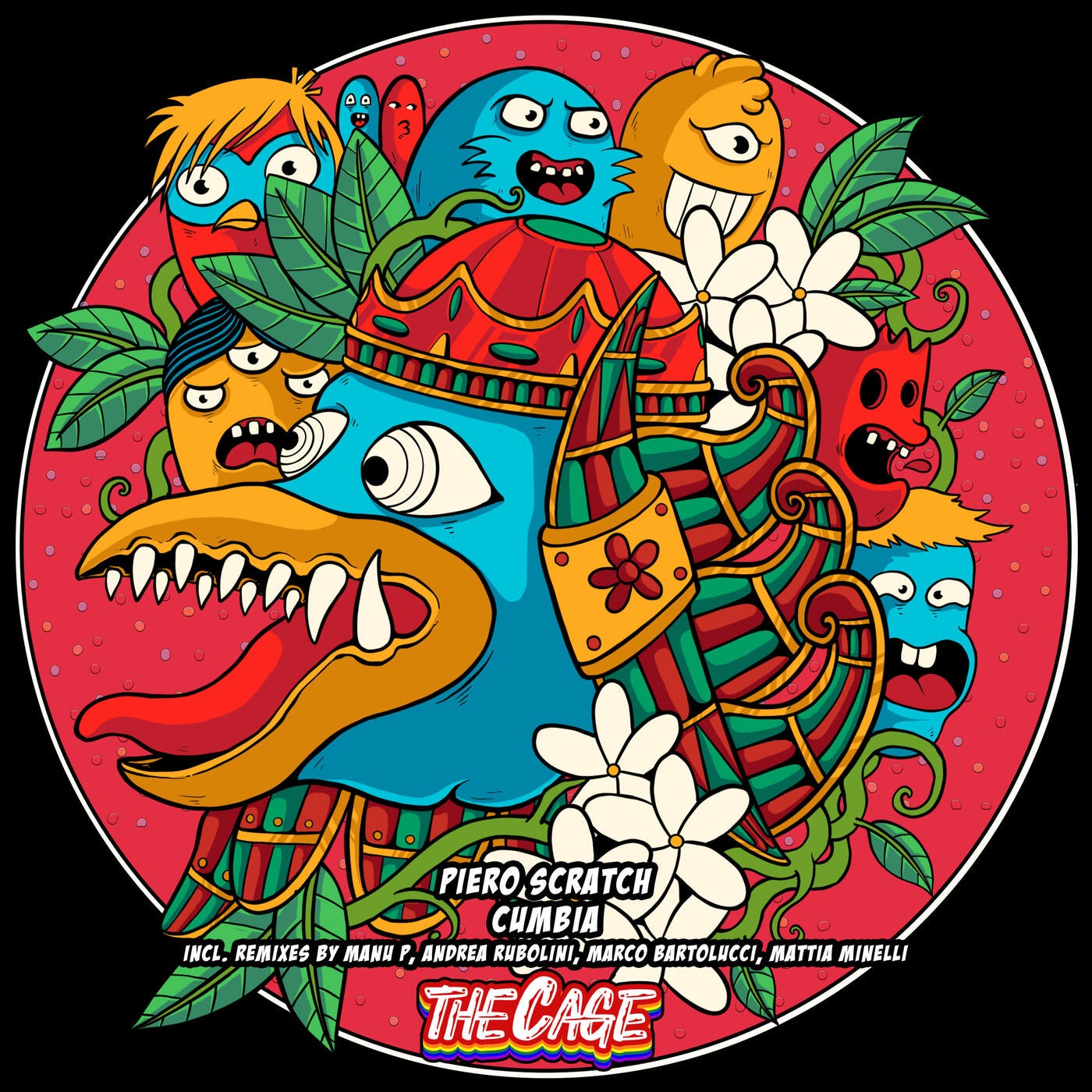 Cover - Manu P, Andrea Rubolini, Piero Scratch - Cumbia (Manu P & Andrea Rubolini Remix)