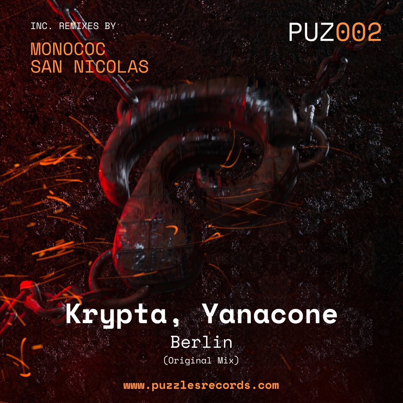 Cover - Krypta, Yanacone - Berlin (Monococ Remix)