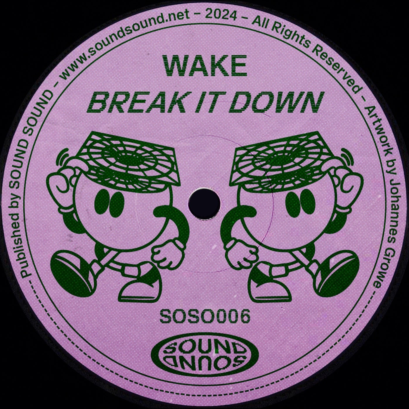 Cover - Wake (UK) - Break It Down (Original Mix)