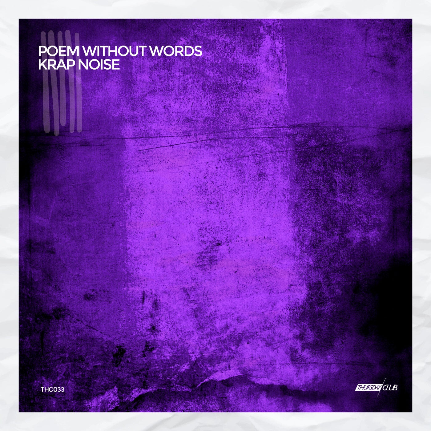 Cover - Krap Noise - Poem Without Words (Original Mix)