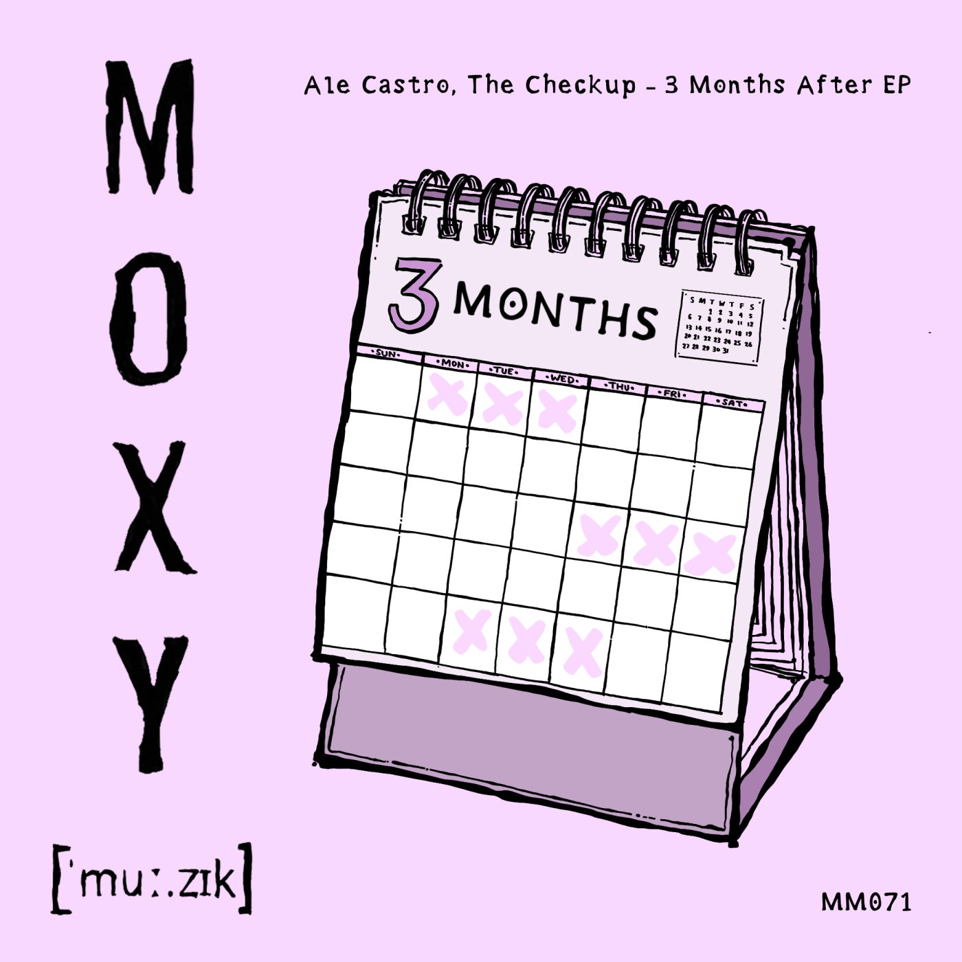 Cover - Ale Castro, The Checkup - 3 Months After (Original Mix)