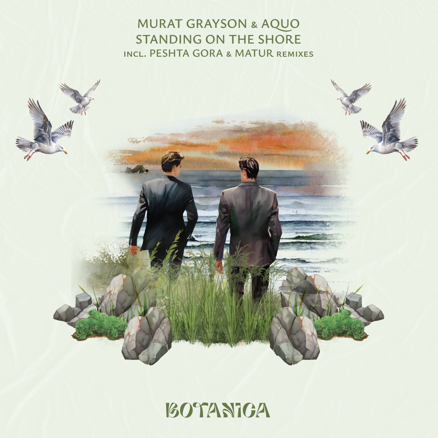 Cover - AQUO, Murat Grayson - Standing on the Shore (Matur Remix)