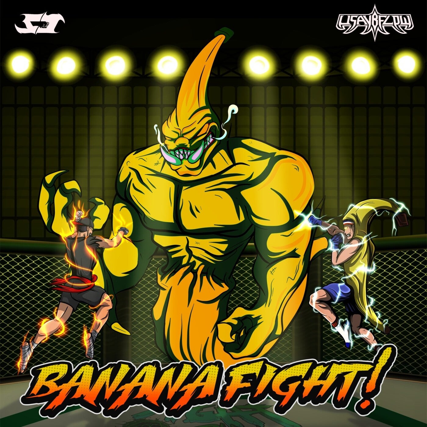 Cover - Usaybflow, $J - BANANA FIGHT! (Original Mix)