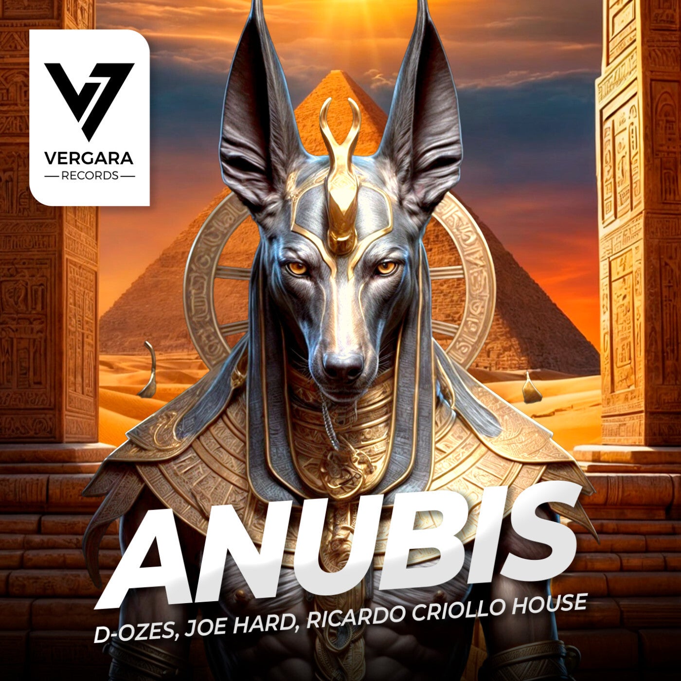 Cover - Joe Hard, D-ozes, Ricardo Criollo House - Anubis (Original Mix)