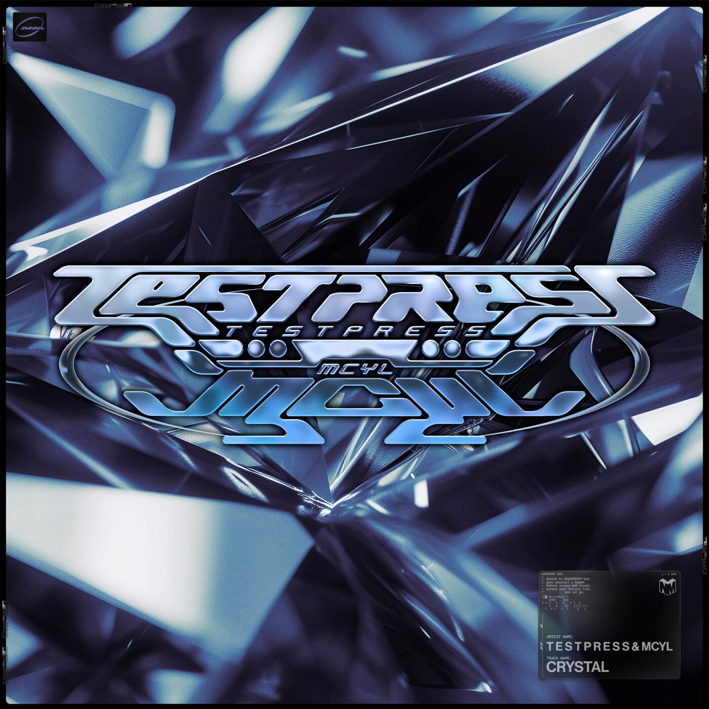 Cover - t e s t p r e s s, MCYL - Crystal (Original Mix)