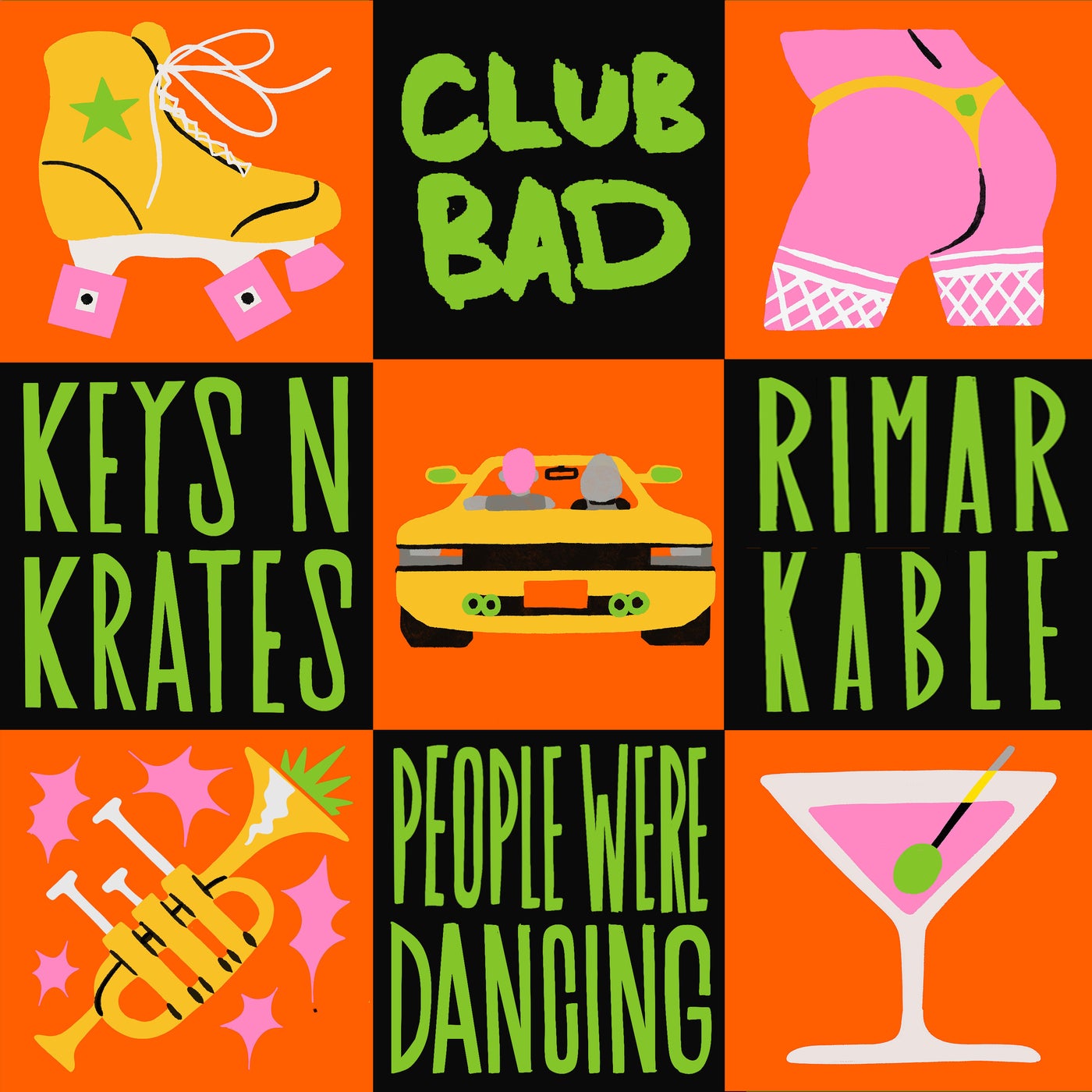 Cover - Keys N Krates, Rimarkable - People Were Dancing (Original Mix)