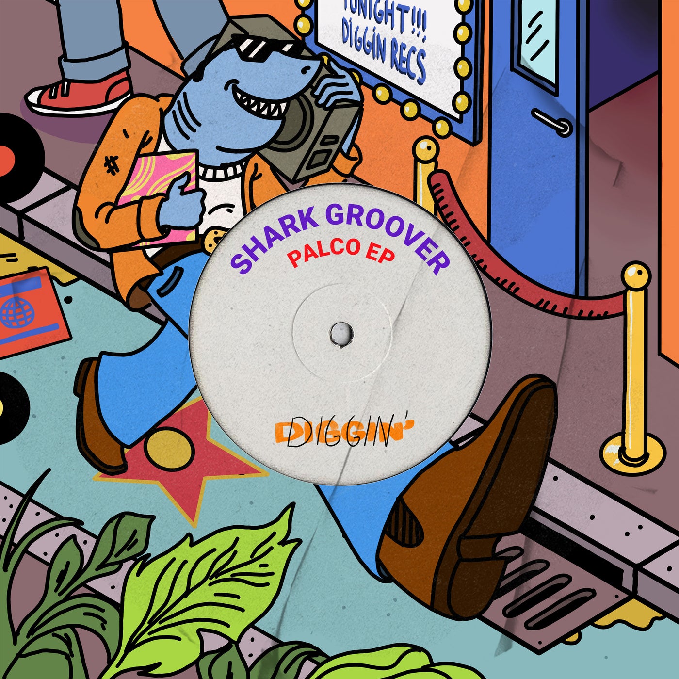 Cover - SHARK GROOVER - WTF (Original Mix)