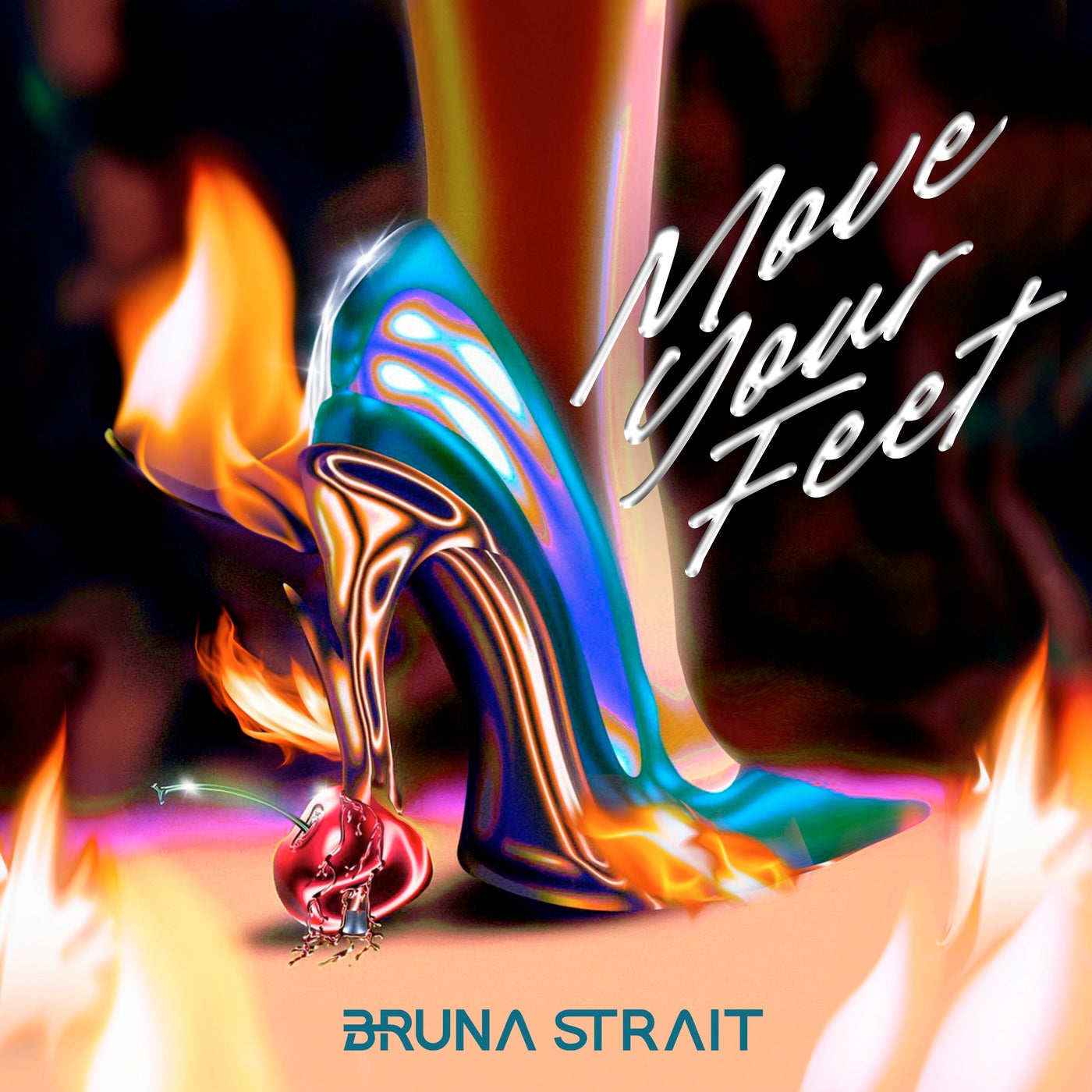Cover - BRUNA STRAIT - Move Your Feet (Original Mix)