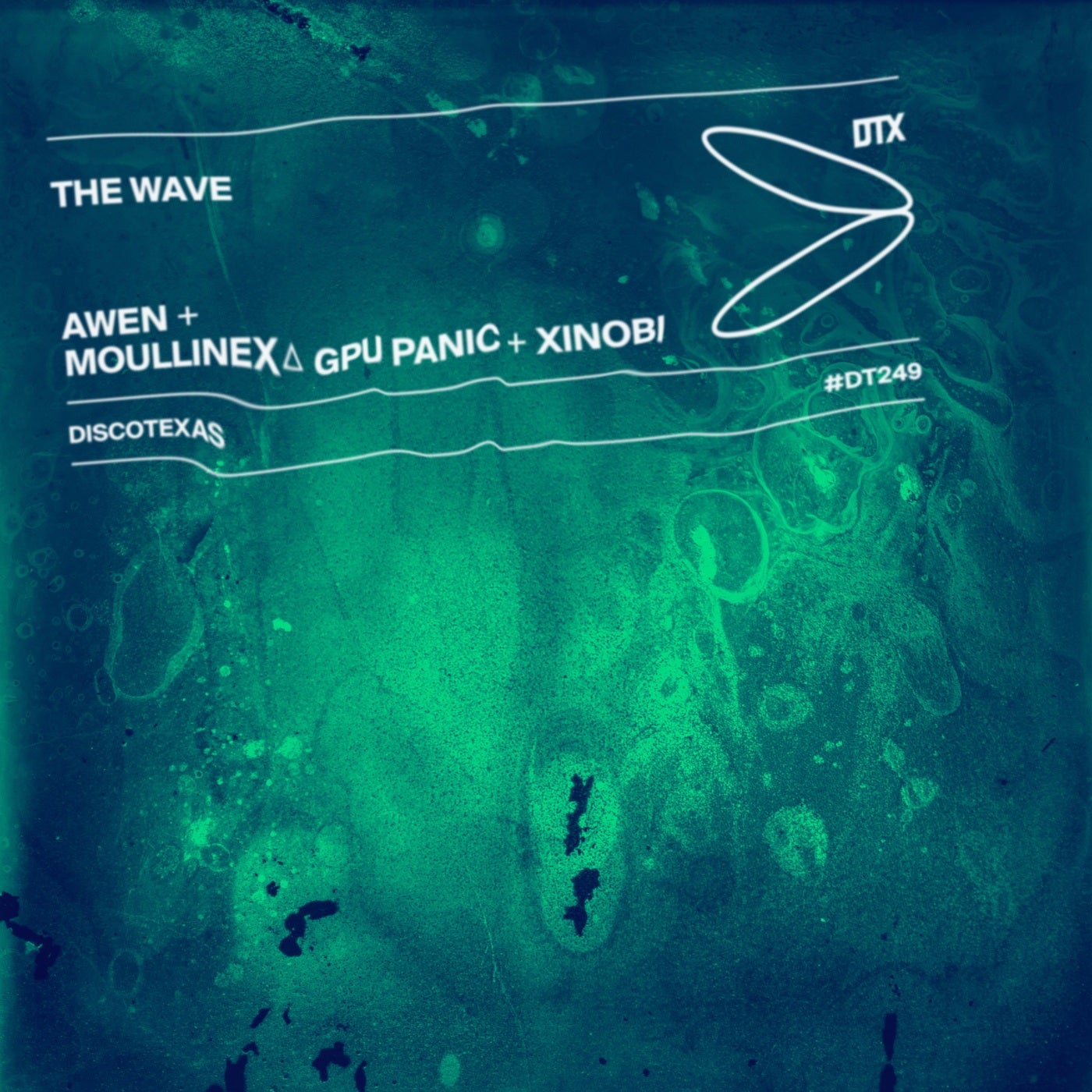 Cover - Moullinex, Xinobi, Awen, GPU Panic - The Wave (Original Mix)