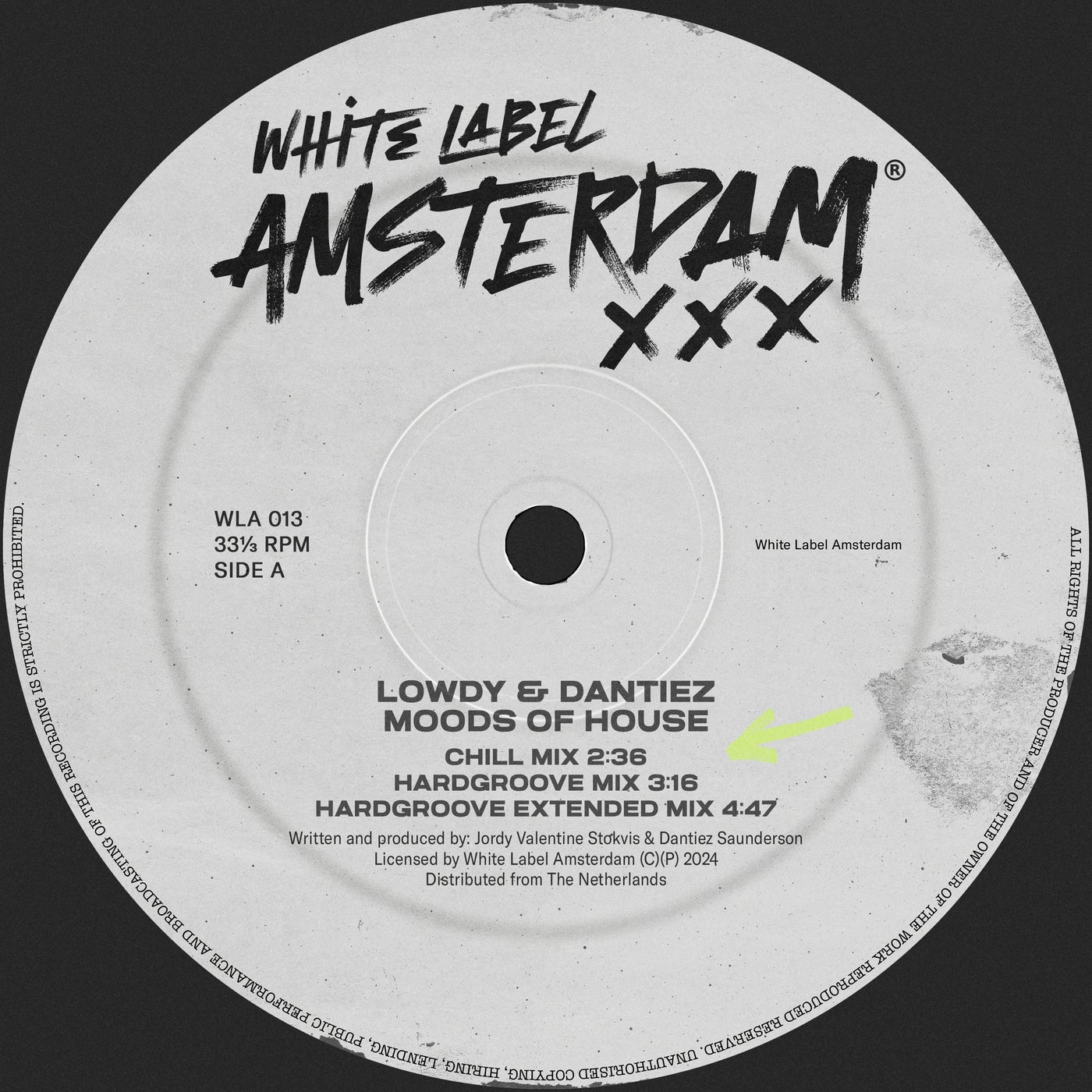 Cover - Dantiez, Lowdy - Moods of House (Hardgroove Extended Mix)