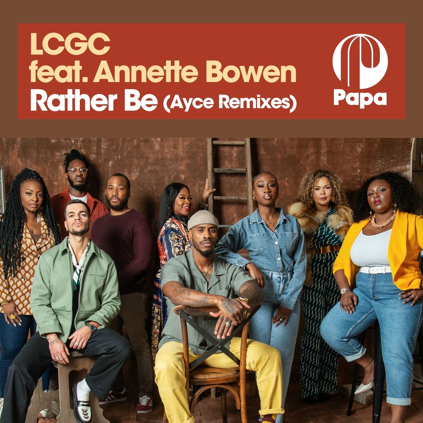 Cover - Ayce, Annette Bowen, London Community Gospel Choir - Rather Be (Ayce Remix)