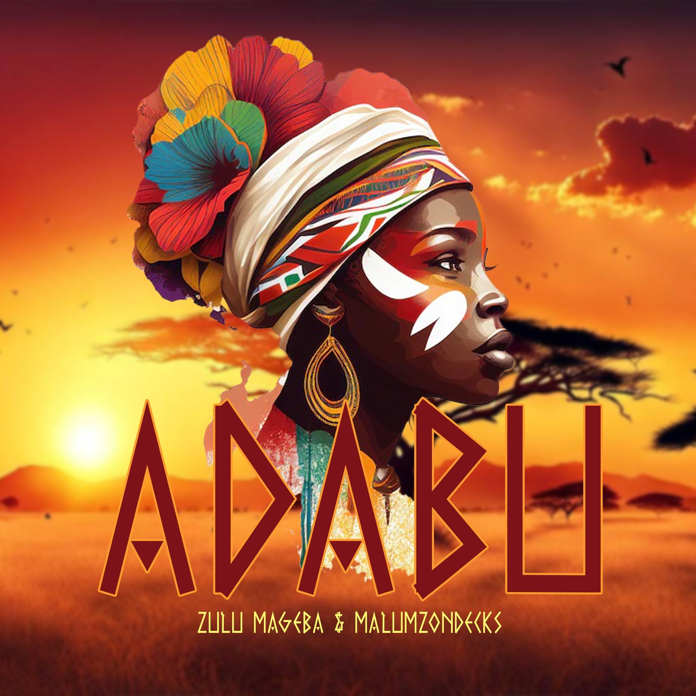 Cover - Zulu Mageba, Malumzondecks - Adabu (Original Mix)