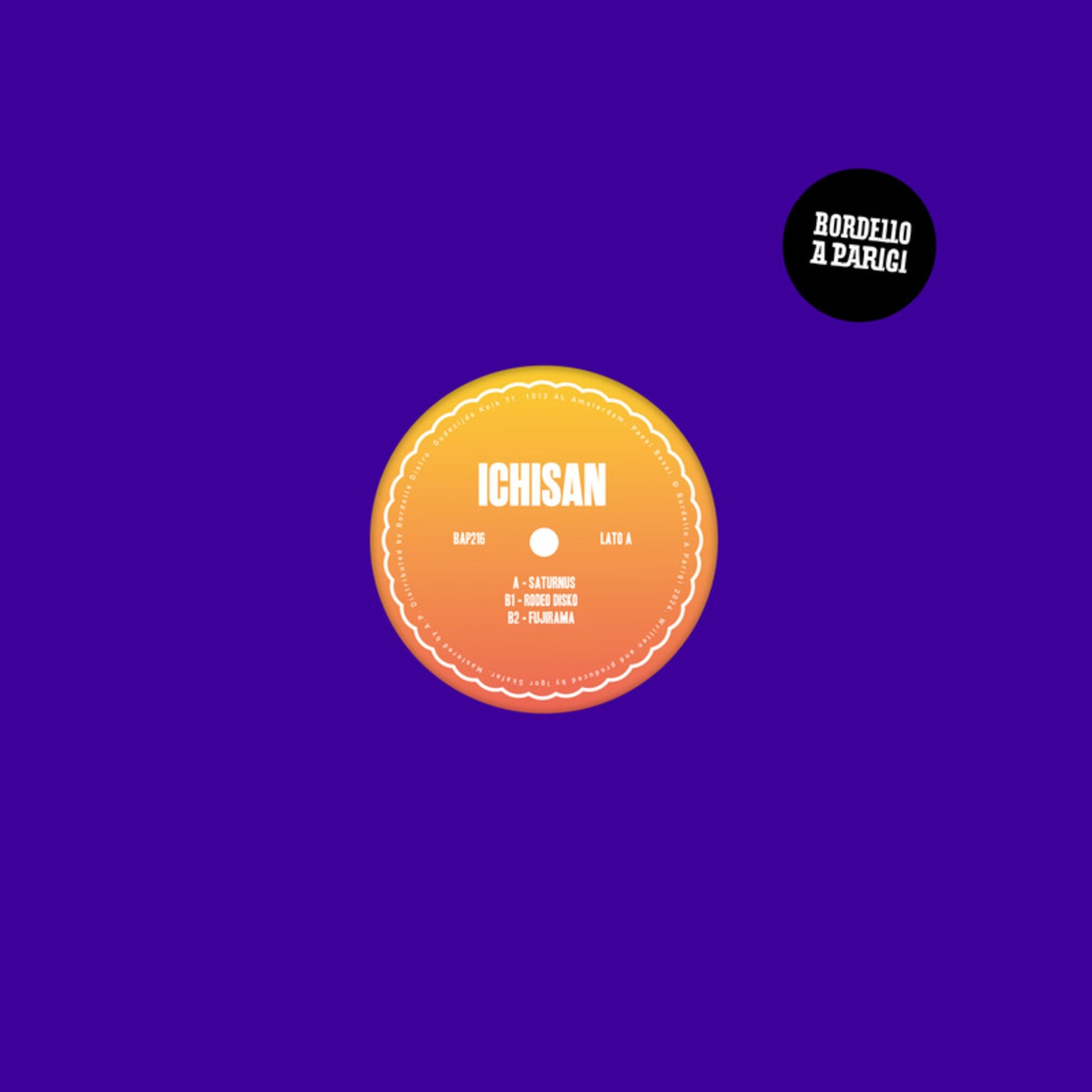 Cover - Ichisan - Saturnus (Original Mix)
