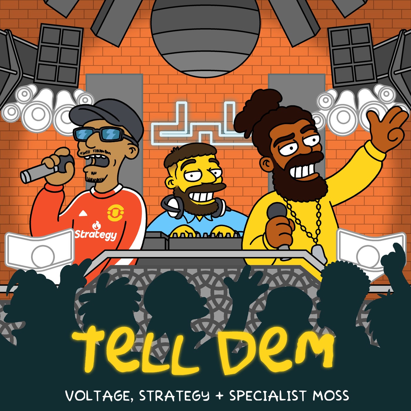 Cover - Strategy, Voltage, Specialist Moss - Tell Dem (Original Mix)