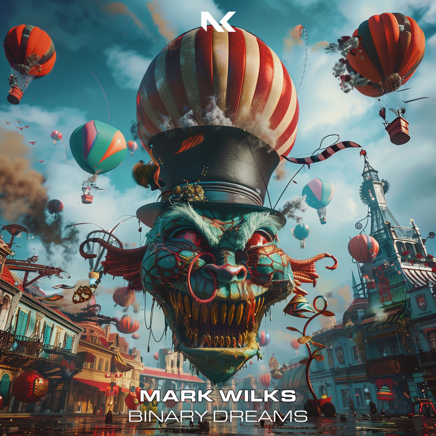 Cover - Mark Wilks - Binary Dreams (Extended Mix)