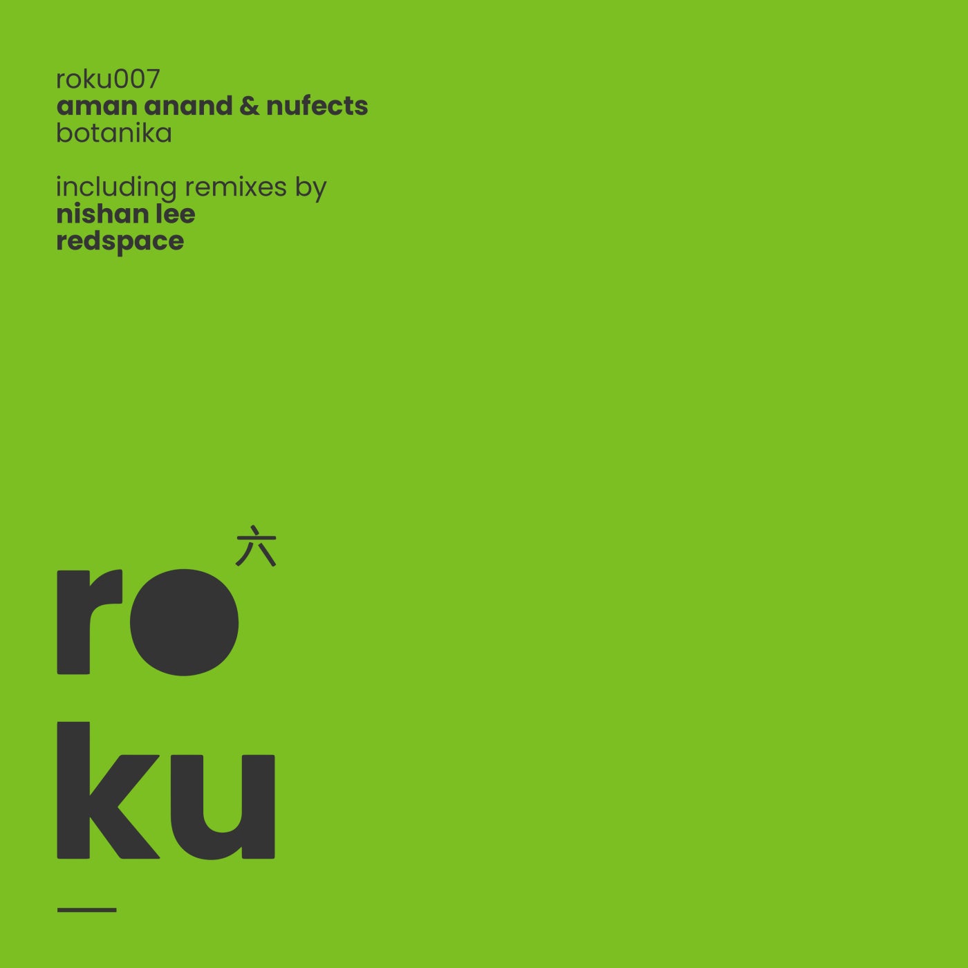 Cover - NUFECTS, Aman Anand - Botanika (Nishan Lee Remix)