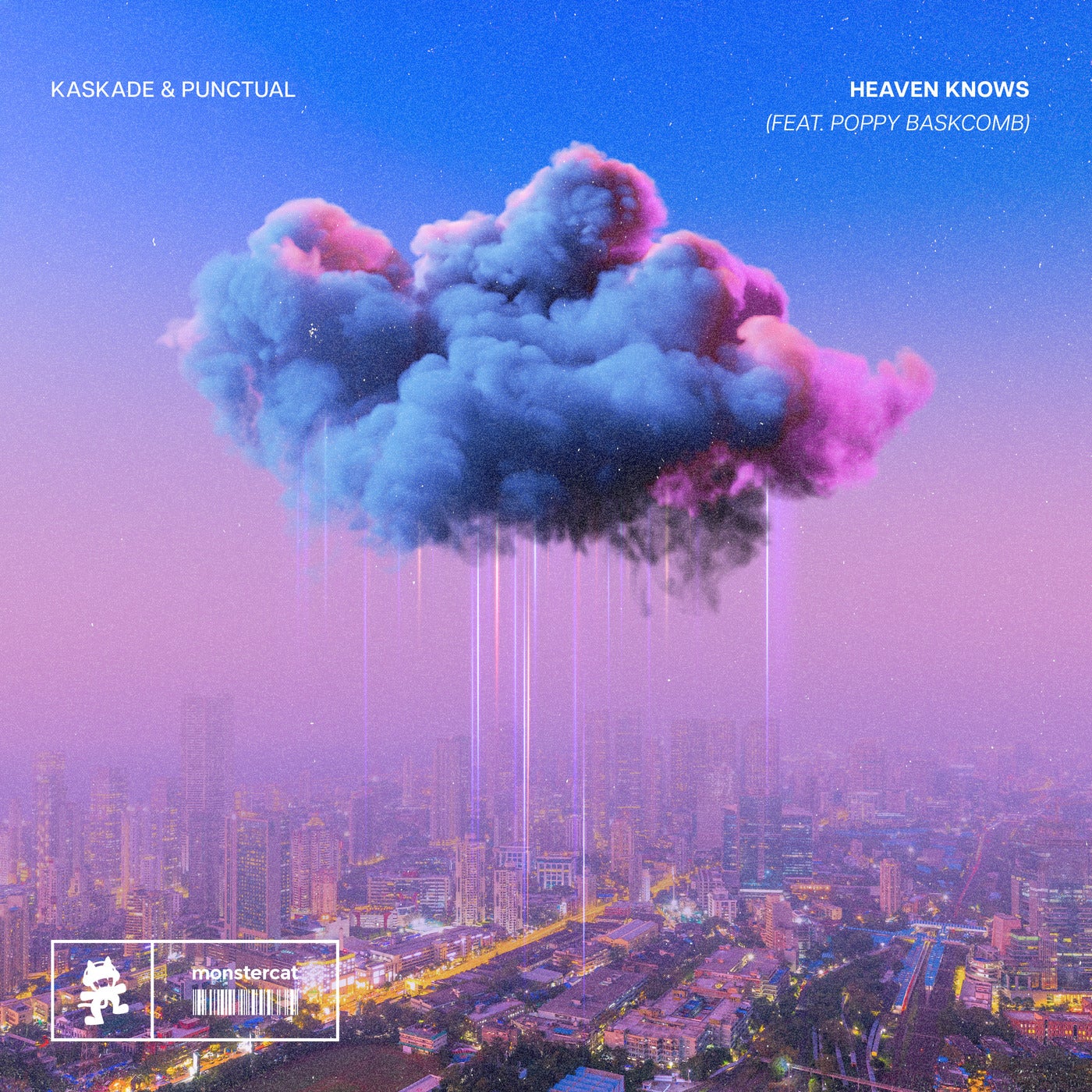 Cover - Kaskade, Punctual, Poppy Baskcomb - Heaven Knows (Extended Mix)