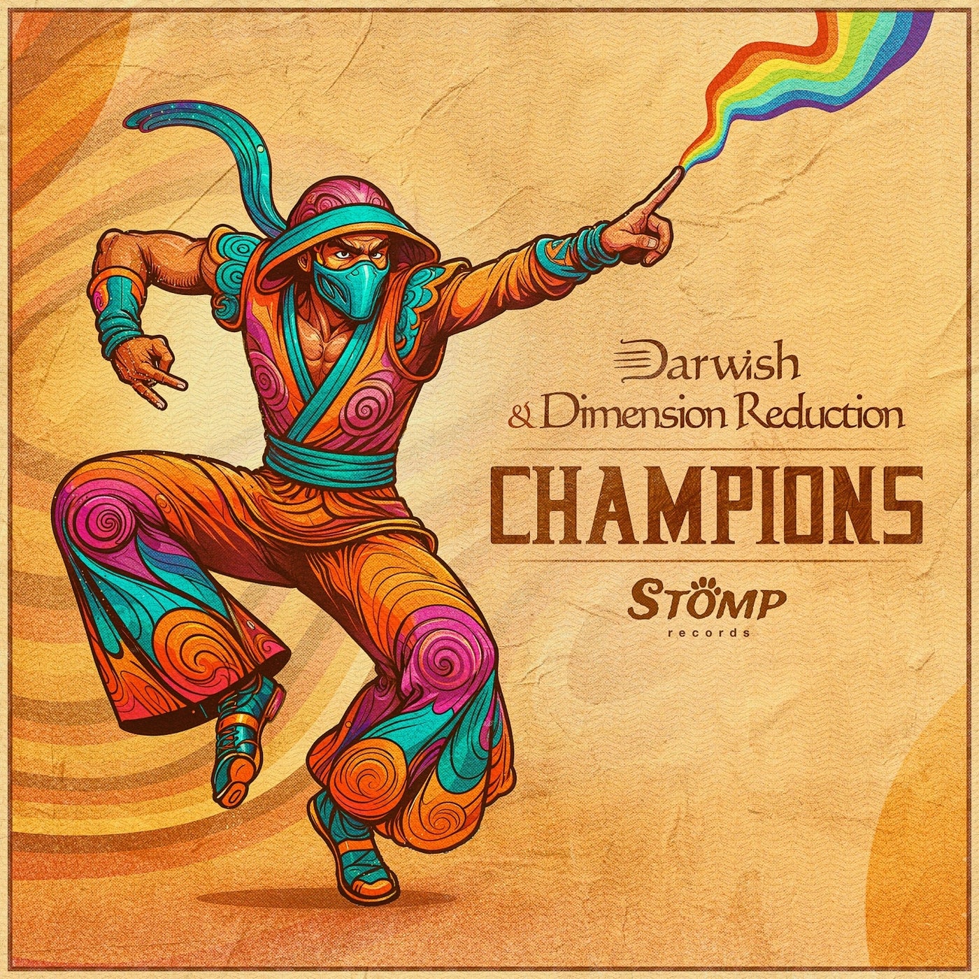 Cover - Darwish, Dimension Reduction - Champions (Original Mix)