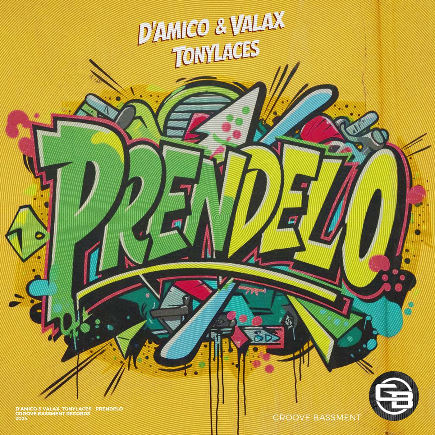 Cover - Tonylaces, D'Amico & Valax - Prendelo (Extended Mix)
