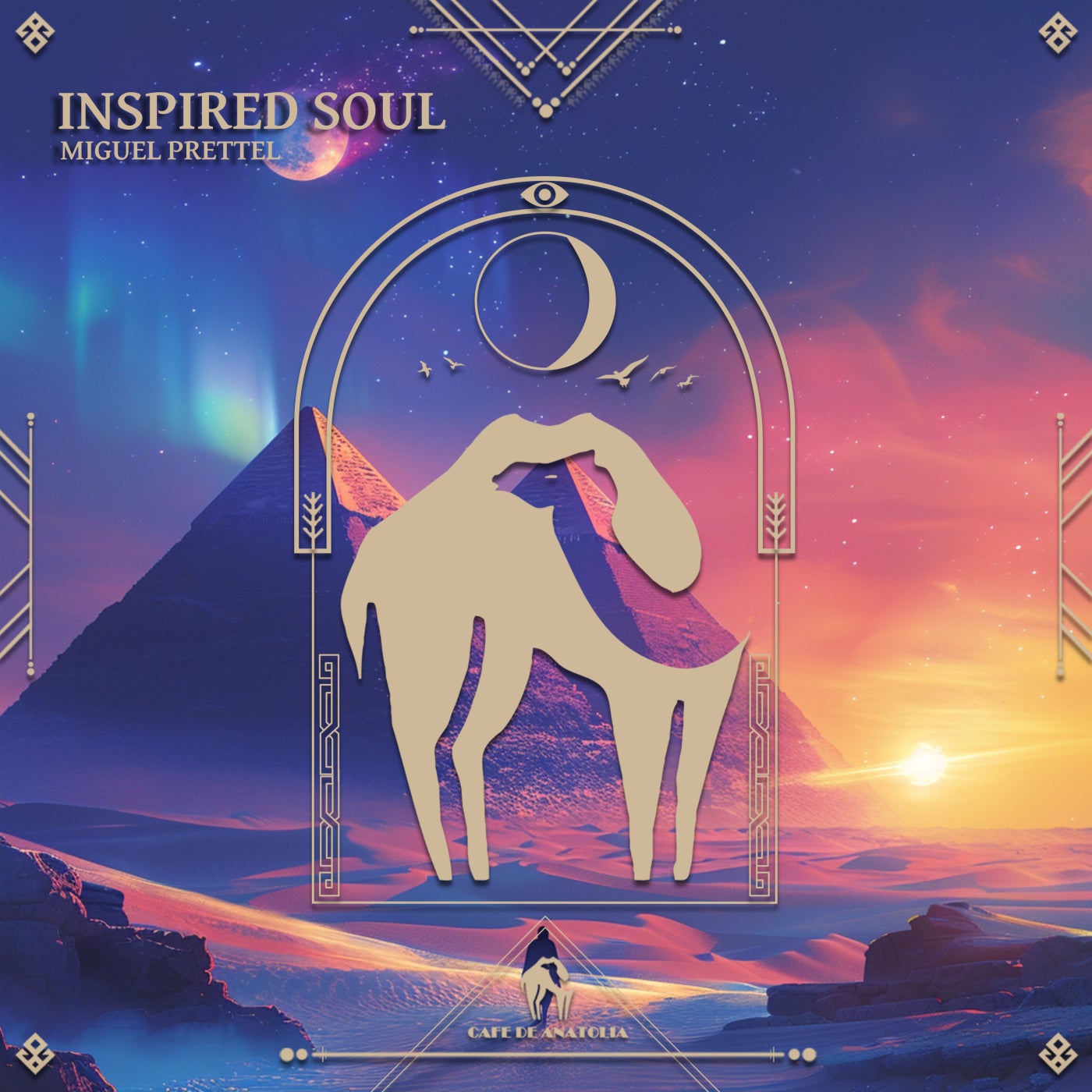 Cover - Cafe De Anatolia, Natalia Paris, Miguel Prettel - Inspired Soul (Original Mix)