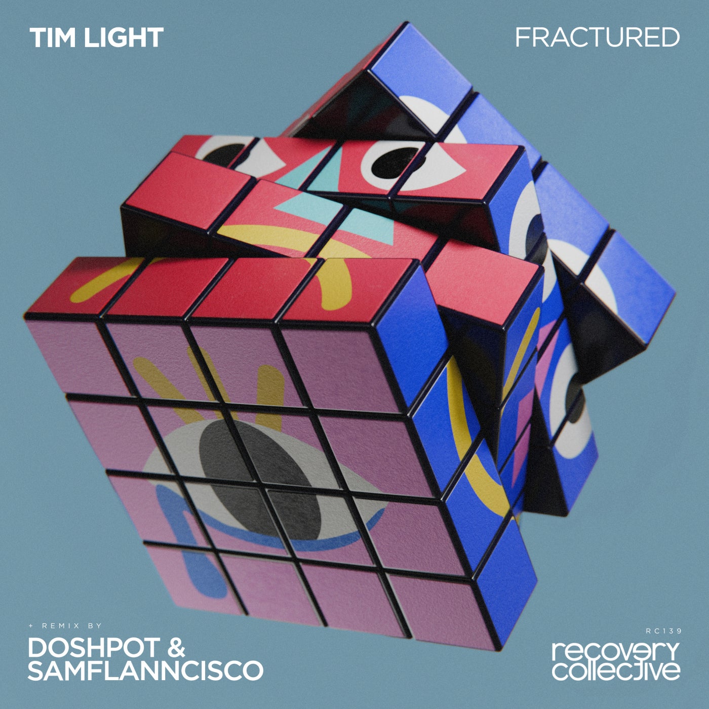 Cover - Tim Light - Fractured (Doshpot & Samflanncisco Remix)