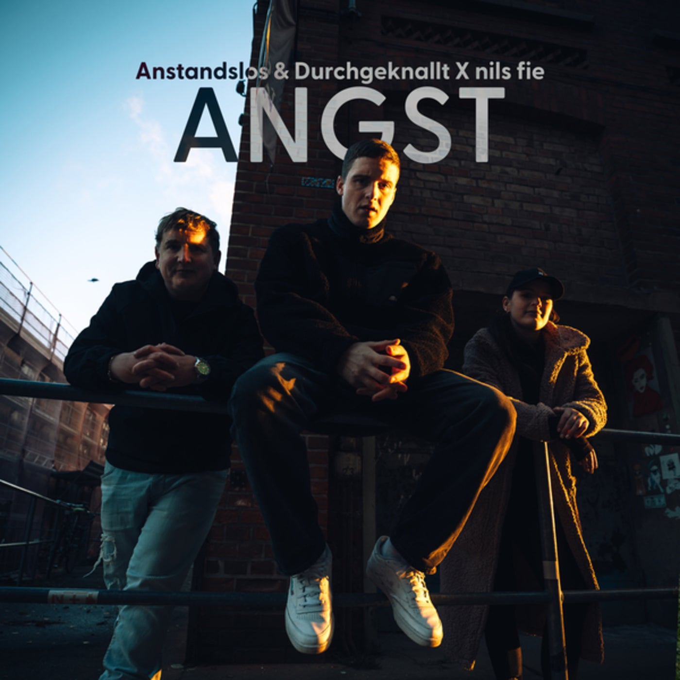 Cover - ANSTANDSLOS & DURCHGEKNALLT, nils fie - Angst (Extended Mix)