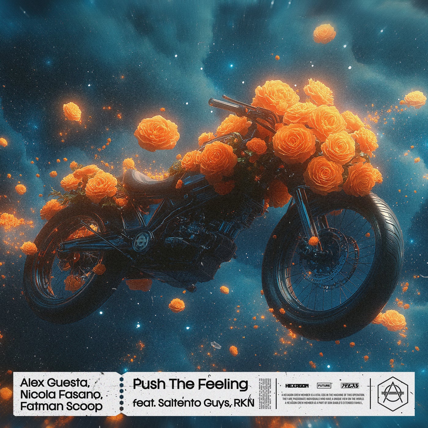 Cover - Nicola Fasano, Fatman Scoop, Alex Guesta, Salento Guys, RKN - Push The Feeling feat. Salento Guys feat. RKN (Extended Mix)