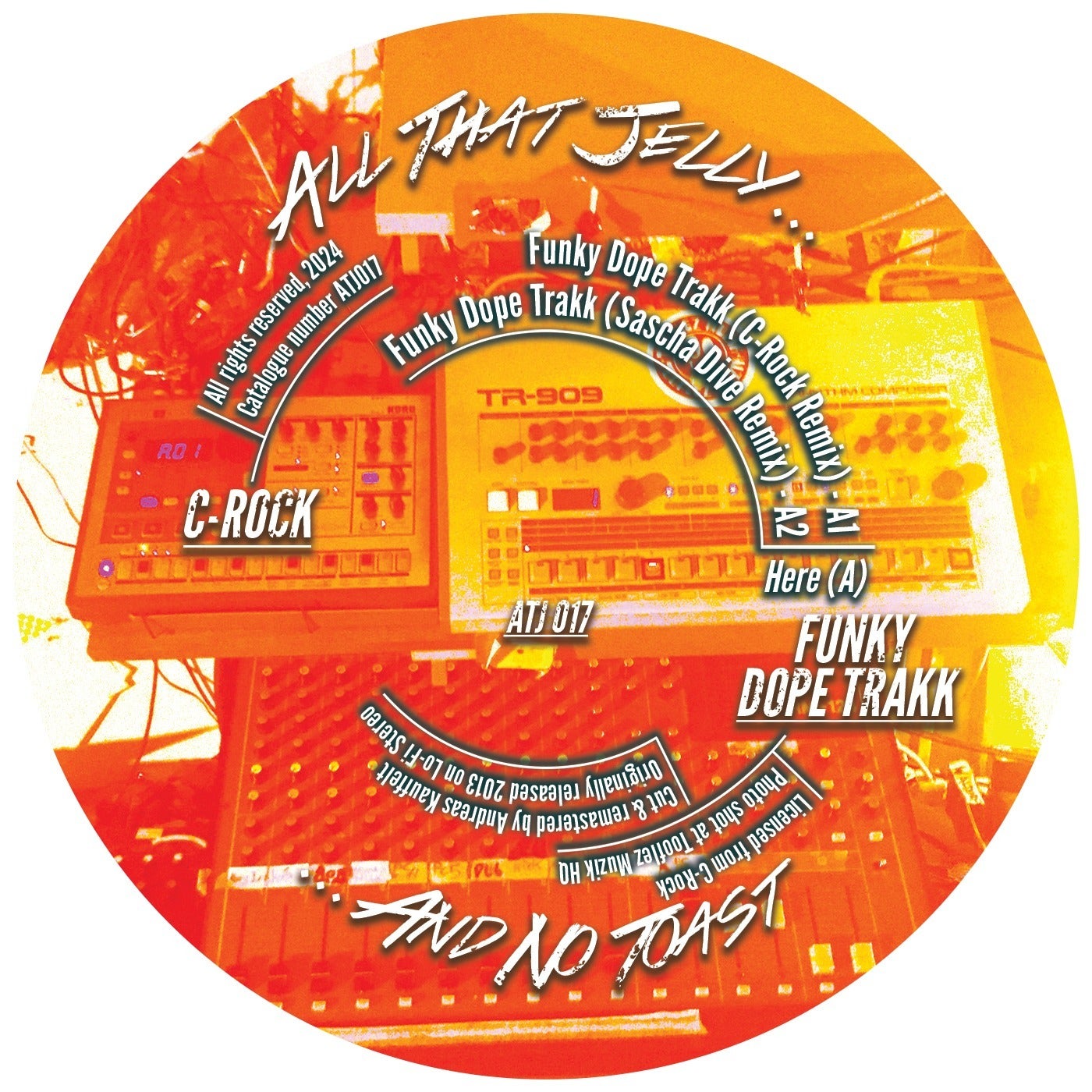 Cover - C-Rock - Funky Dope Trakk (1995 Original Mix 2024 Remaster)