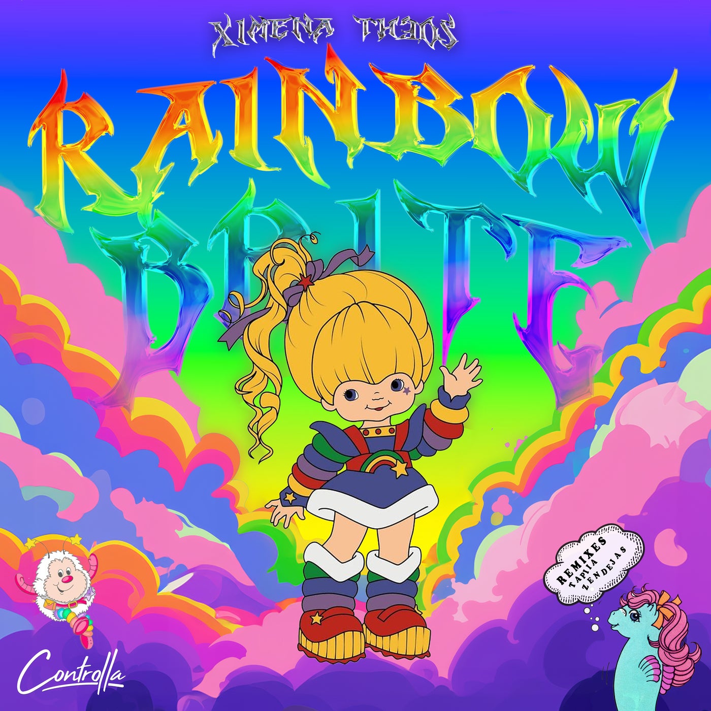Cover - Ximena, TH3OS - RAINBOW BRITE (Zendejas Remix)