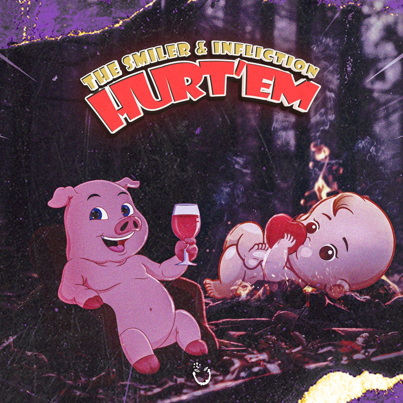 Cover - The Smiler, Infliction - HURT 'EM (Original Mix)